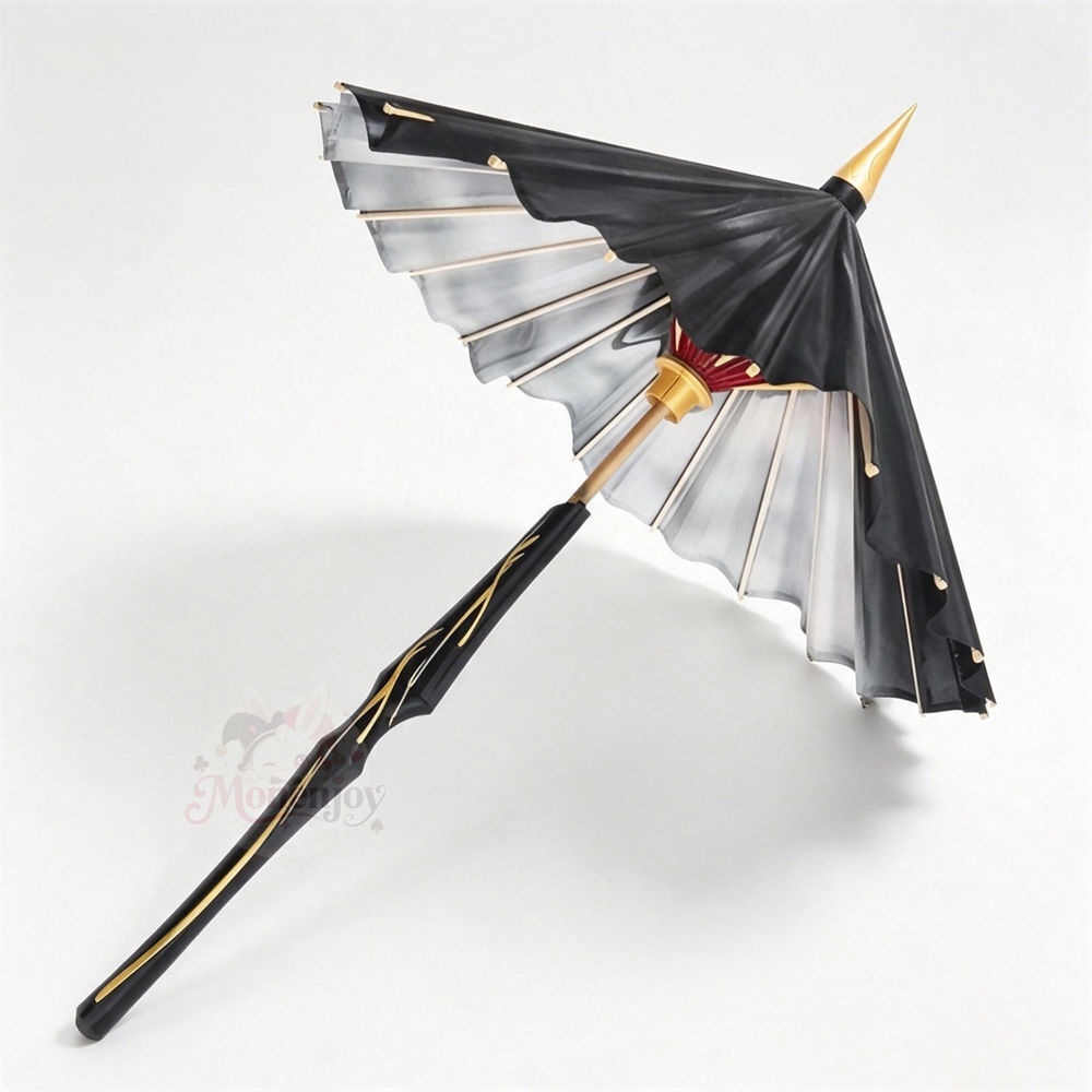 Monenjoy 鳴潮 鎖暝（サメイ）傘 コスプレ道具 97cm｜PLA・傘布・木製パーツ 撮影用小道具