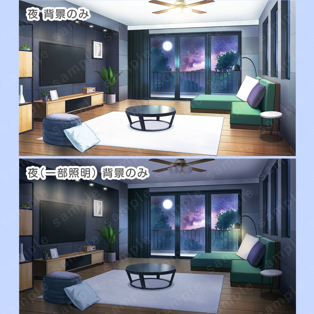 【背景素材】シックなお部屋