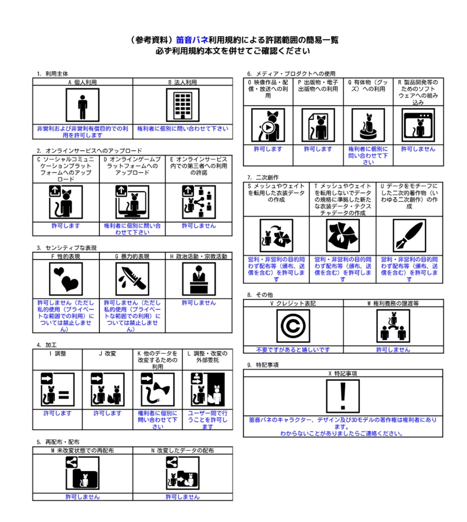 笛音バネ ver.1.1.0 【VRC対応3Dモデル】