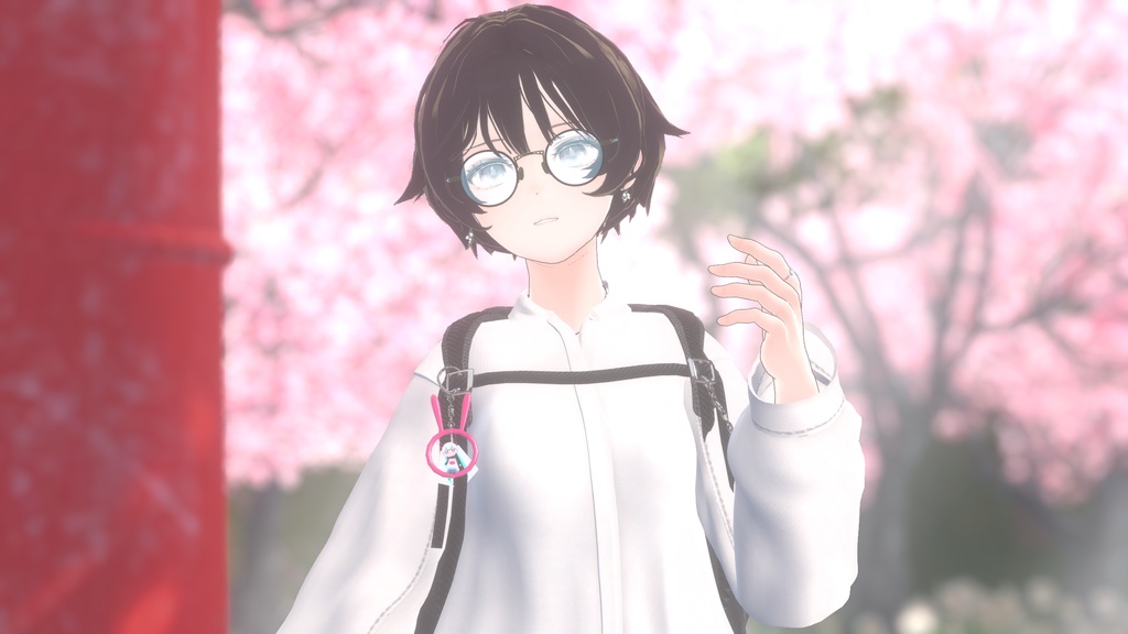 北野うさぎロポリキーホルダー【無料】