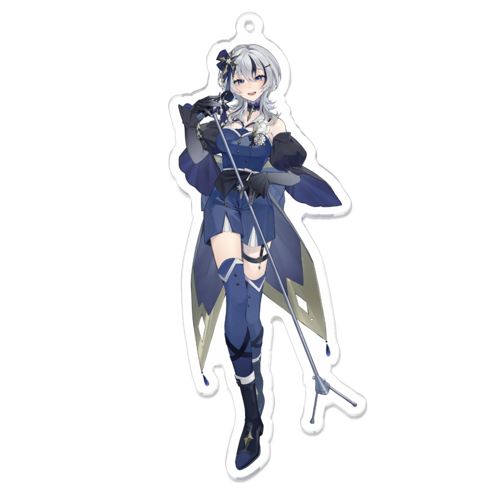 白星クロノ Half Anniversary記念 キーホルダー イラストA