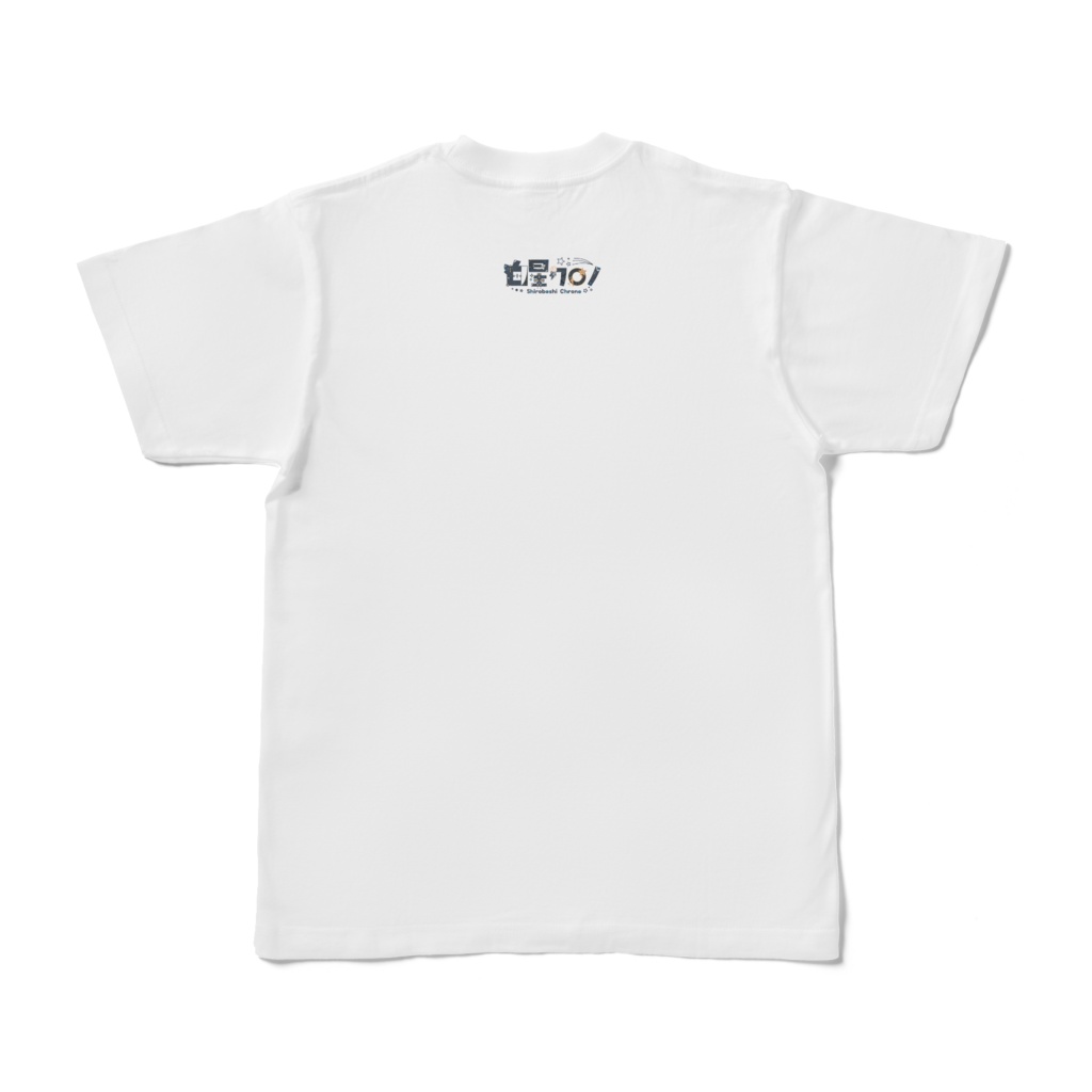 白星クロノ Half Anniversary記念 Tシャツ イラストA