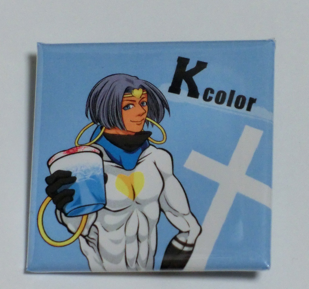 ザッパさん缶バッジ第一弾・Kカラー