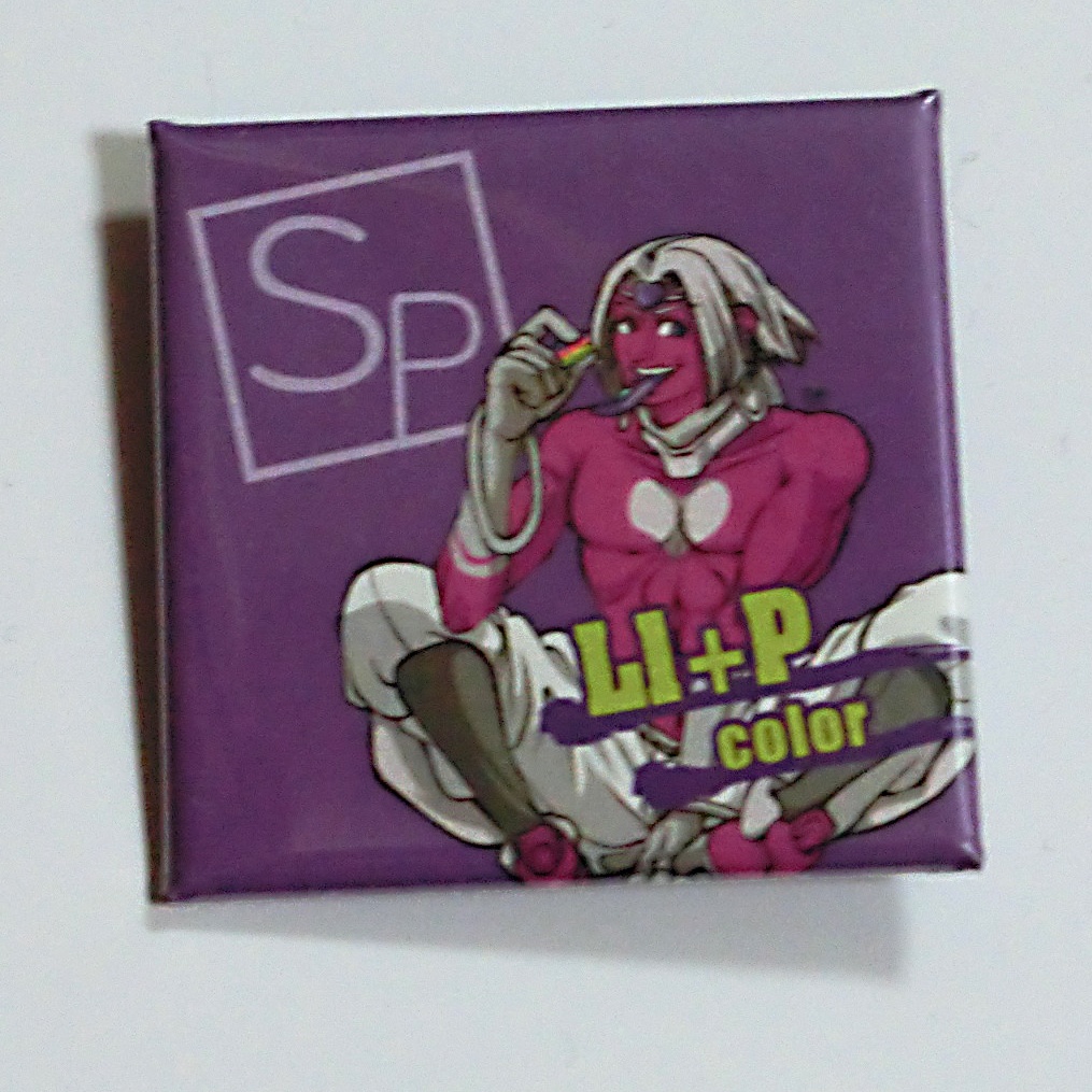 ザッパさん缶バッジ第二弾・SP+Pカラー