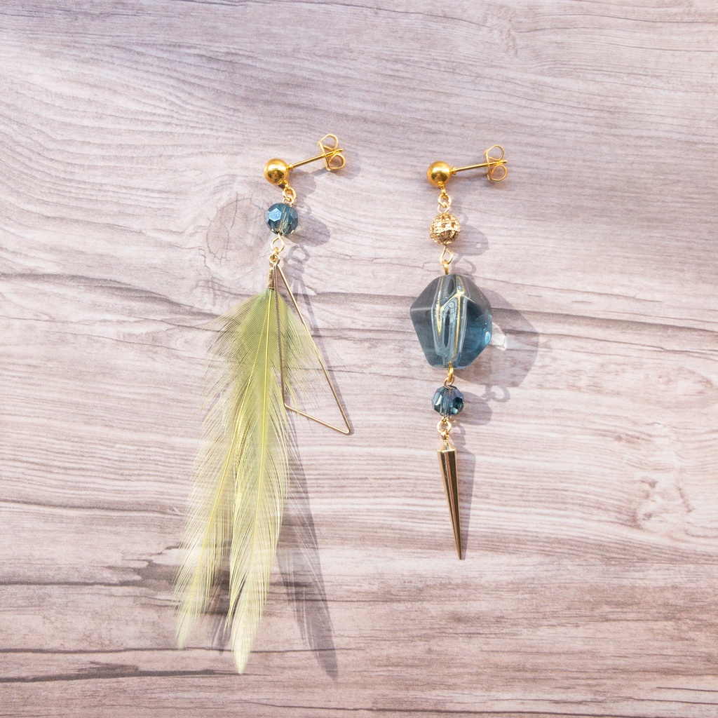 〖ヒプノシスマイク〗毒島メイソン理鶯イメージピアス(イヤリング)