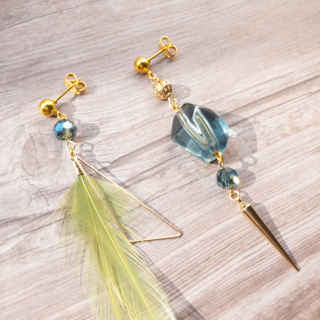 〖ヒプノシスマイク〗毒島メイソン理鶯イメージピアス(イヤリング)