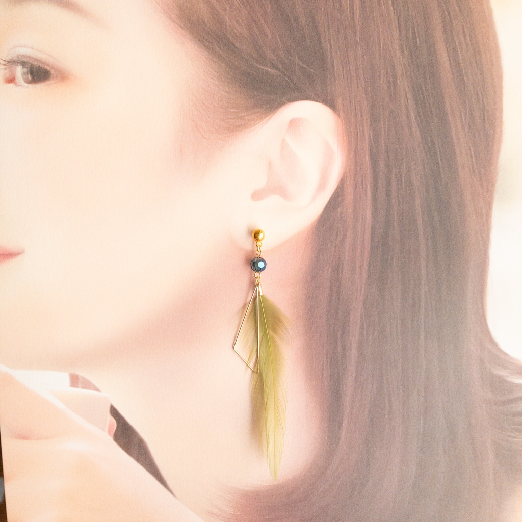 〖ヒプノシスマイク〗毒島メイソン理鶯イメージピアス(イヤリング)