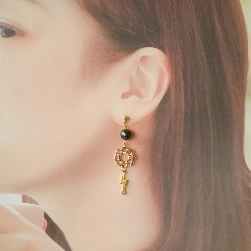 〖ヒプノシスマイク〗四十物十四イメージピアス(イヤリング)