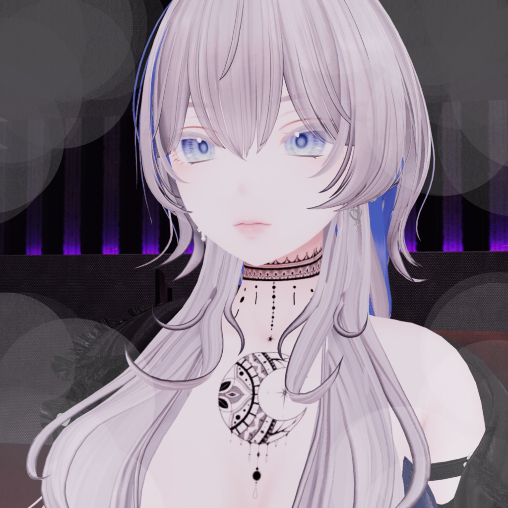 【VRC】月 タトゥ