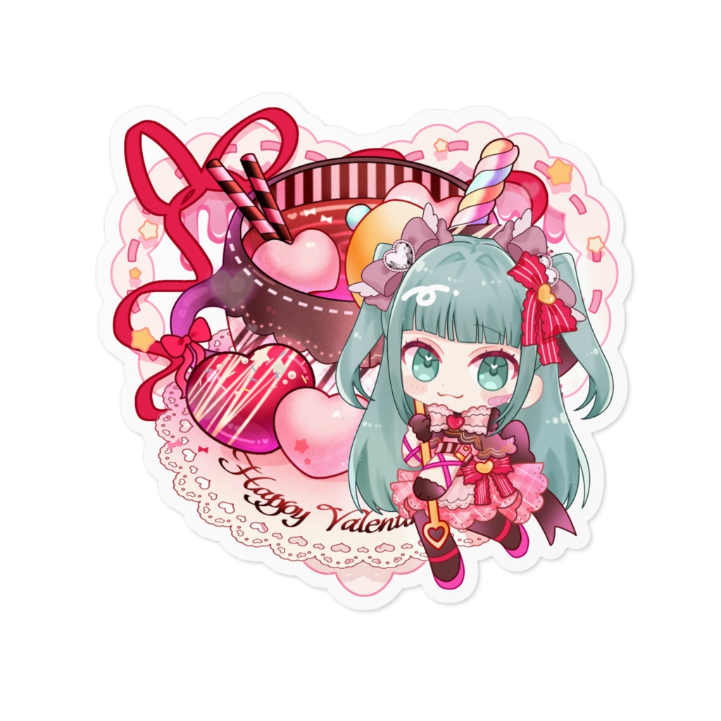 琴菜バレンタインver.ステッカー