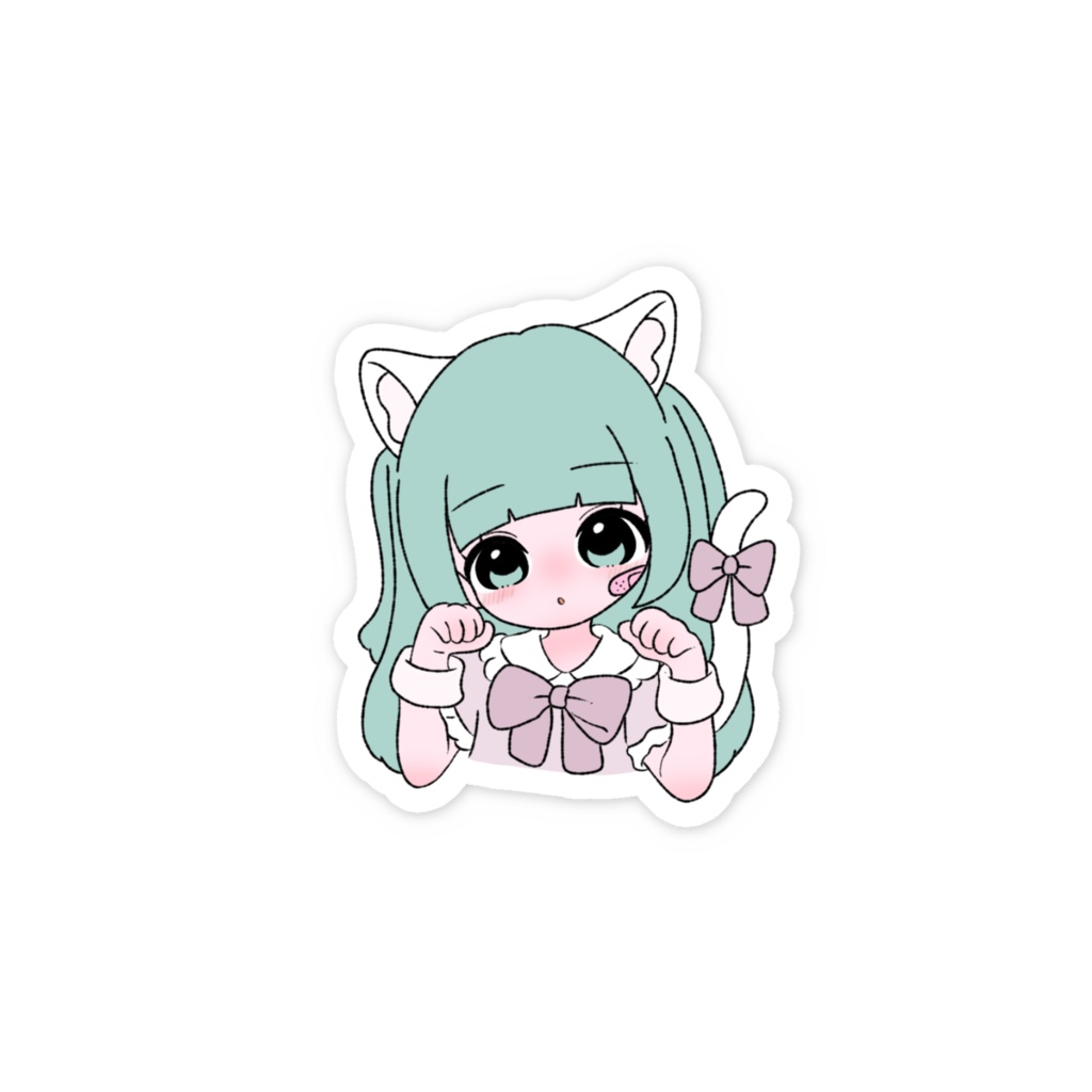 ことにゃんステッカー2026