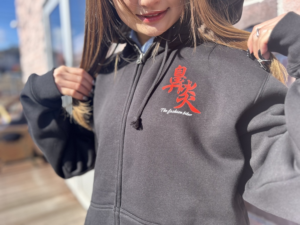 鼻炎Rider ファッションバイカーのオリジナルパーカー