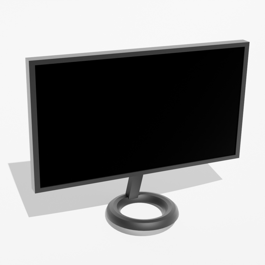 【3D素材-unitypackage】ディスプレイ