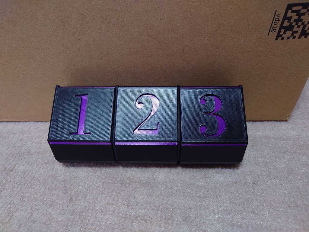 ベイブレードX]3on3デッキケースver3.1 紫文字バージョン - iwamen - BOOTH