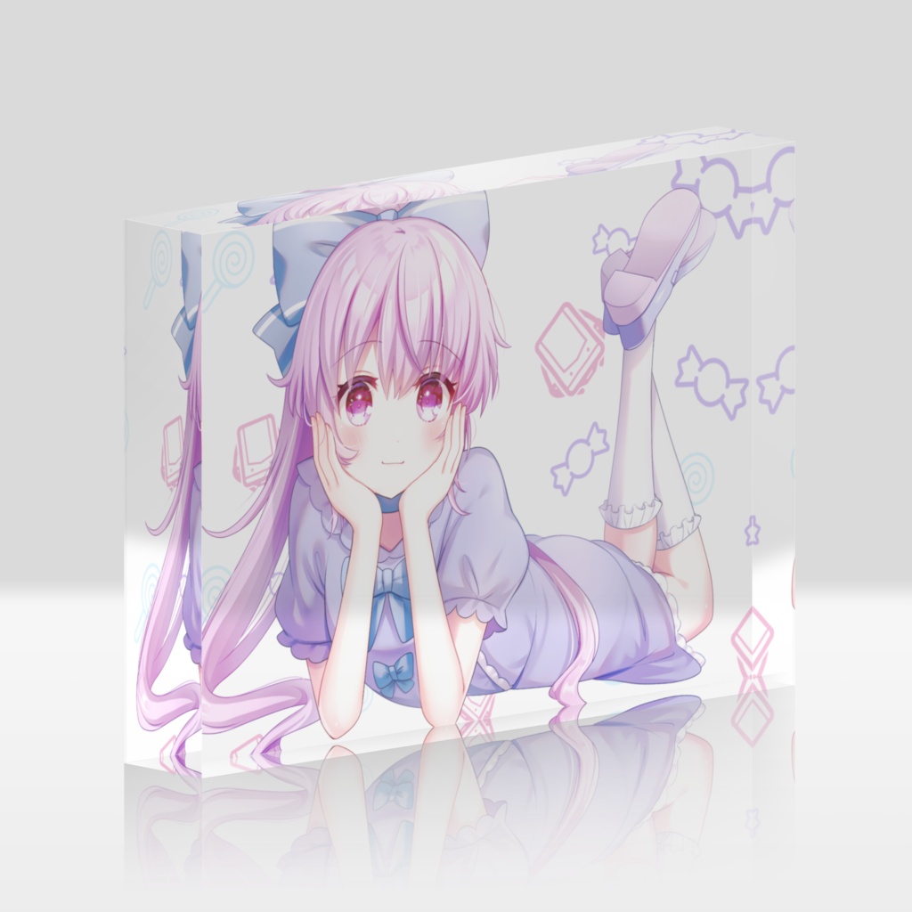 ゆこ　アクリルブロック