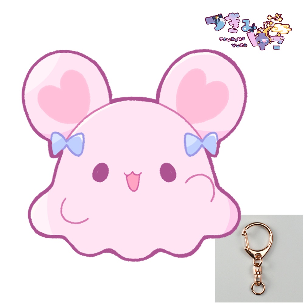 Vtuberデビュー記念 おもちあいすアクリルキーホルダー