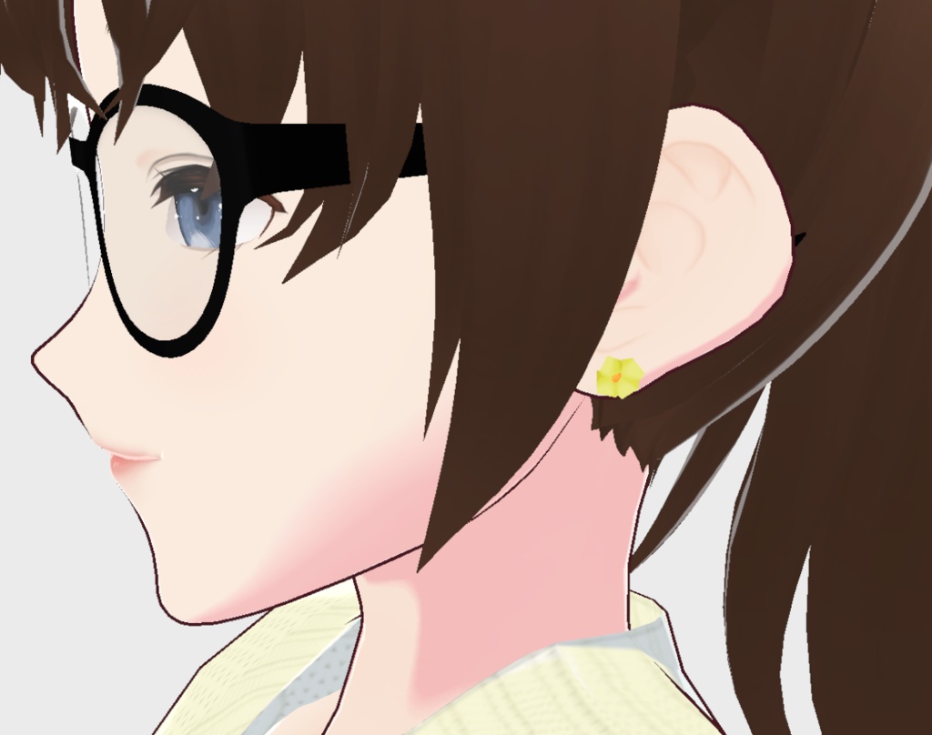 VRoid Flower Earrings