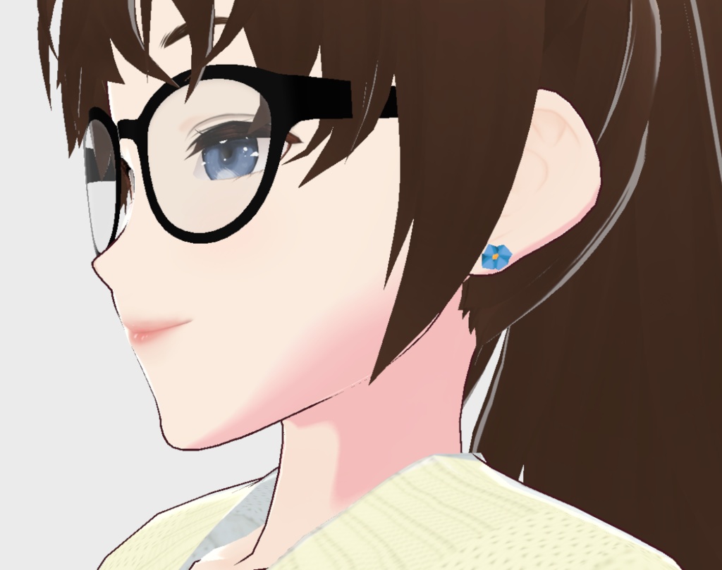 VRoid Flower Earrings