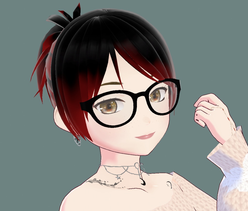 VRoid Melted Clock Earings