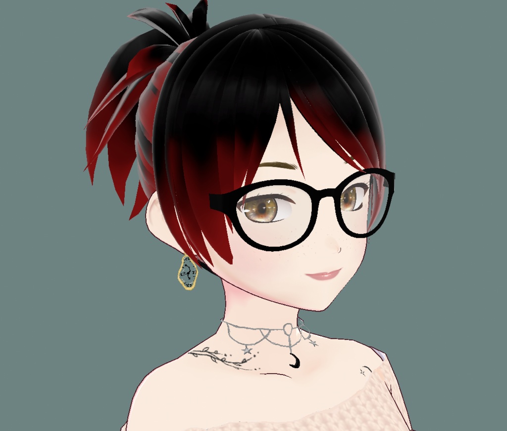 VRoid Melted Clock Earings