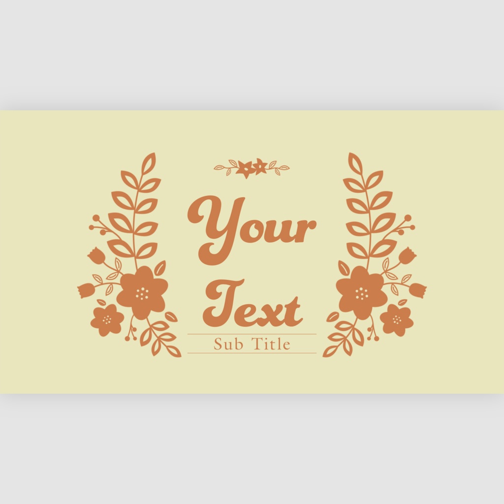 ウェディングタイトル