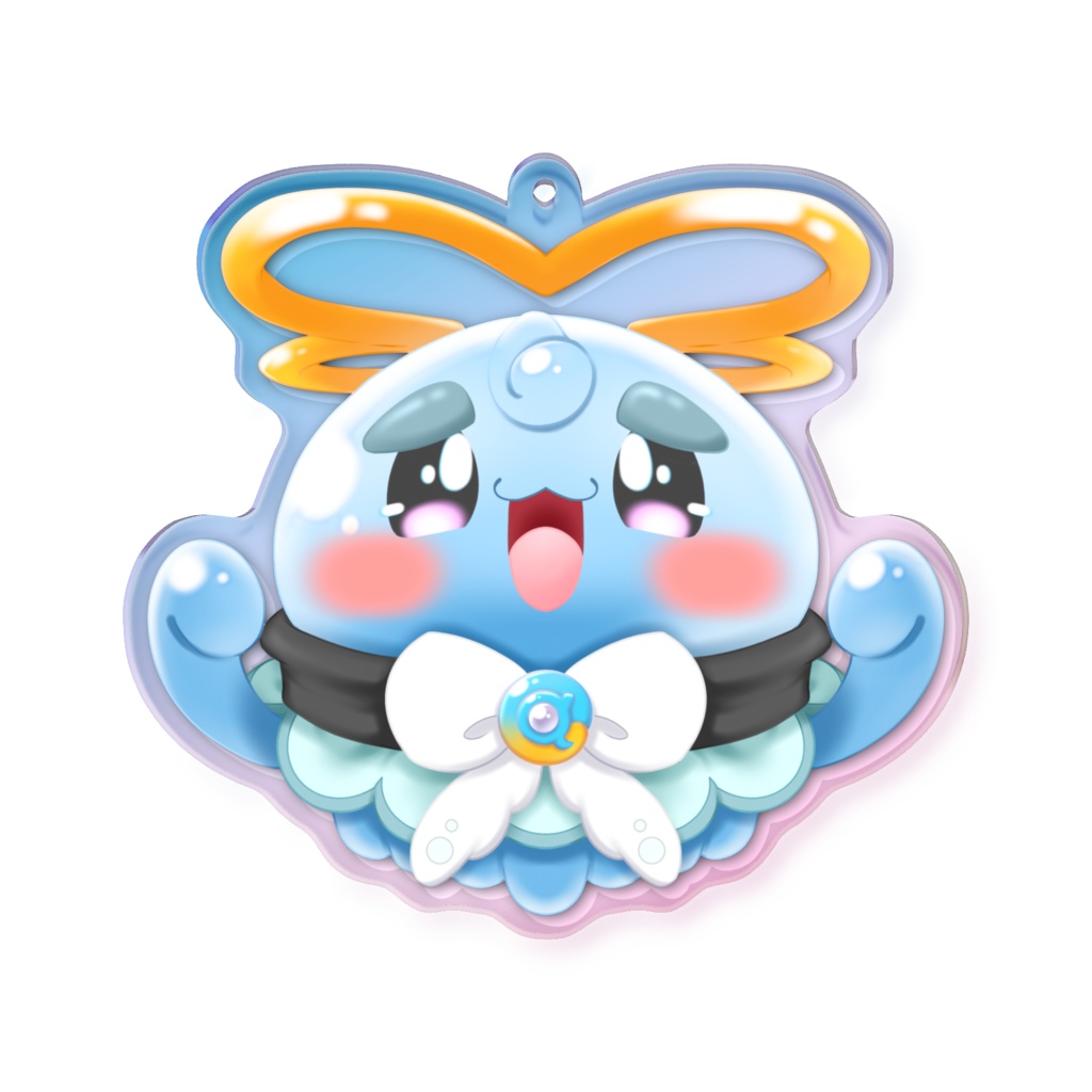 水縹クラゲのすがた!キービジュアルアクキー