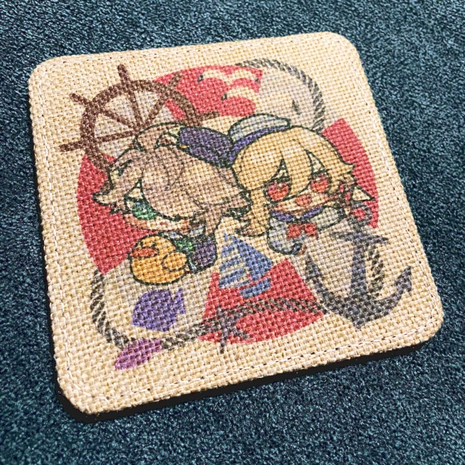 マリンリネンコースター