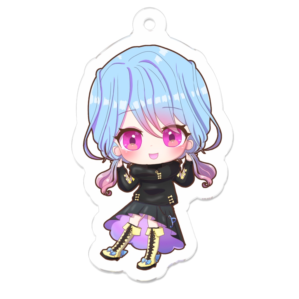 ぴかのアクキー 笑顔