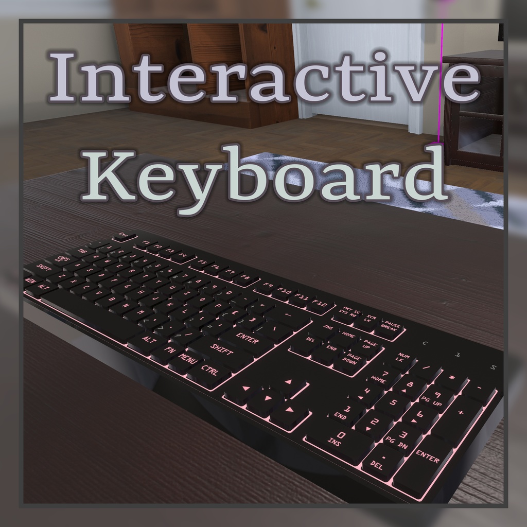 Gaming Keyboard - Interactive Buttons (Avatar)