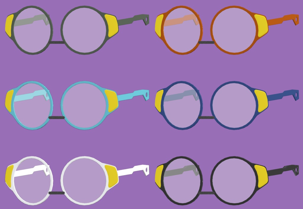 アウトドアメガネ【VRChat想定】