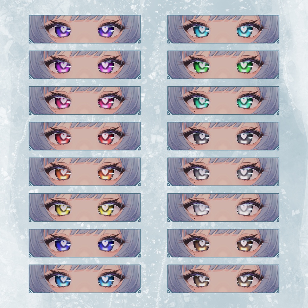 【50%OFF】【期間限定SALE】K02 EyeTexture 13種まとめ【K02専用】