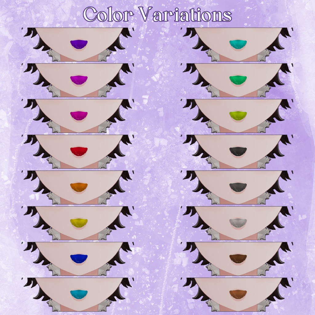 【Free有】【SALE】【50%OFF】Make up&Eye&Tongue Texture【Ruty専用】
