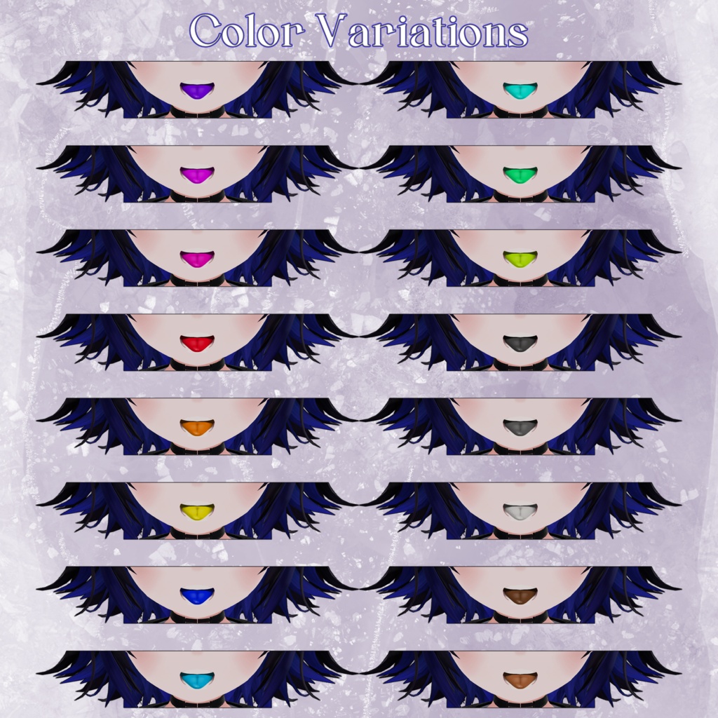 【期間限定無料】【50%OFF】Make up&Eye&Tongue Texture【Nebulowl専用】