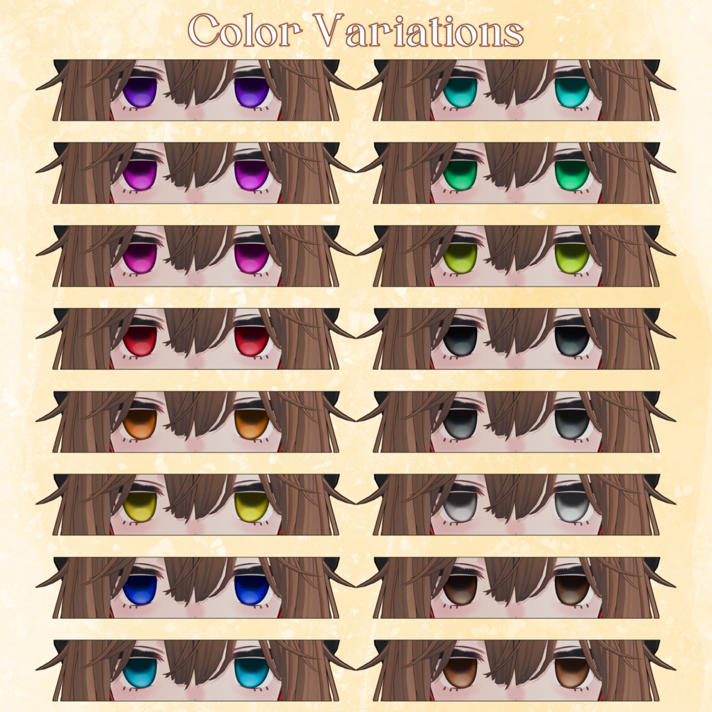【期間限定無料】【50%OFF】Make up&Eye&Tongue Texture【Kogomi専用】