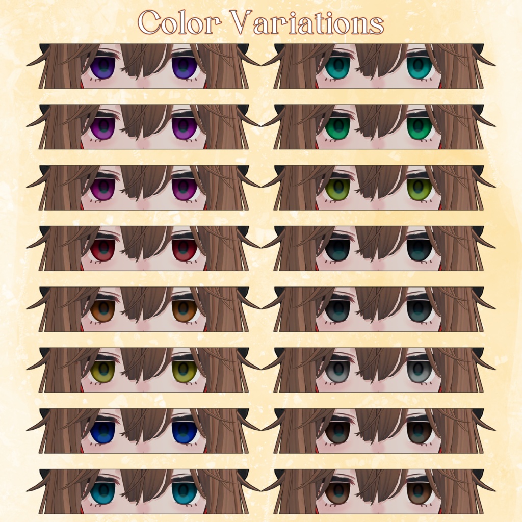 【期間限定無料】【50%OFF】Make up&Eye&Tongue Texture【Kogomi専用】