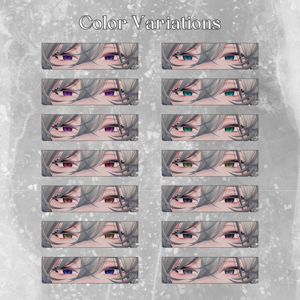 【Free有】✦ Noctis ✦ EyeTexture【複数アバター】