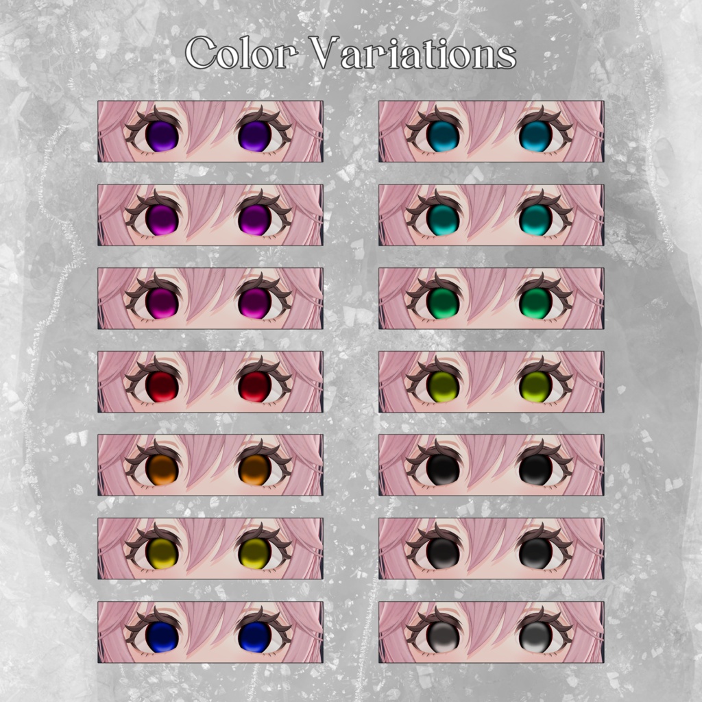 【Free有】✦ Noctis ✦ EyeTexture【複数アバター】