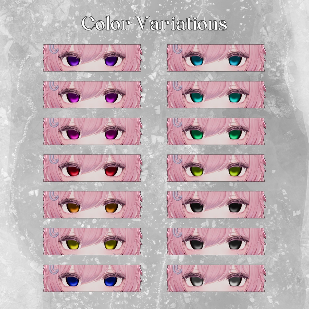 【Free有】✦ Noctis ✦ EyeTexture【複数アバター】