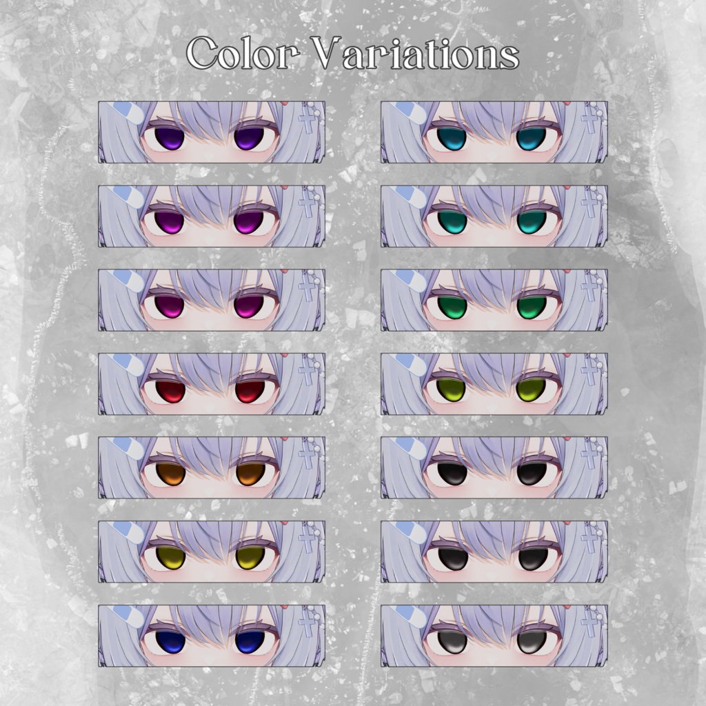 【Free有】✦ Noctis ✦ EyeTexture【複数アバター】