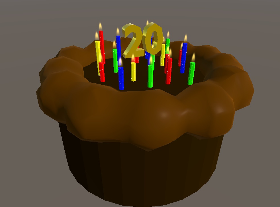 Basic Chocolate Birthday Cake