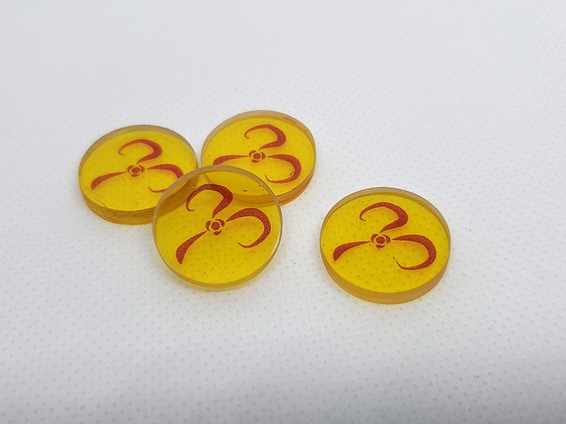 レジントークン【イエローサイン】