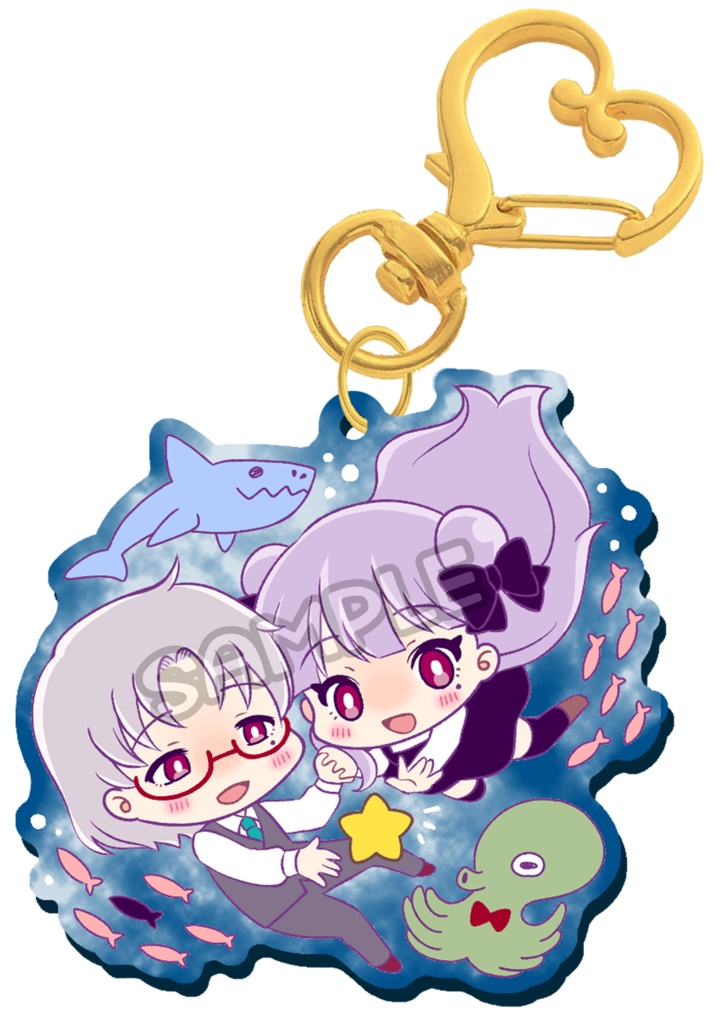【うちのこフェス!!2】夢博士シリーズアクリルキーホルダー
