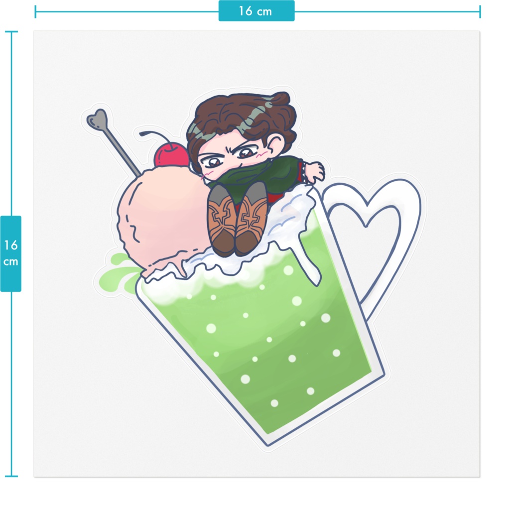 あふれクリームソーダ