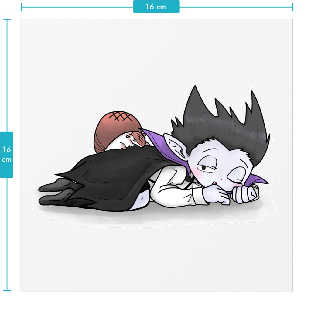 すやすや?ドラルクBステッカー