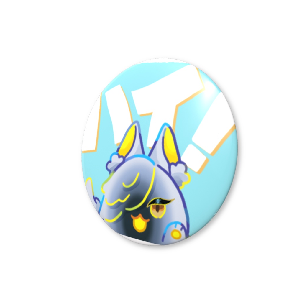 貂狼みづき 缶バッチ(デザインA)