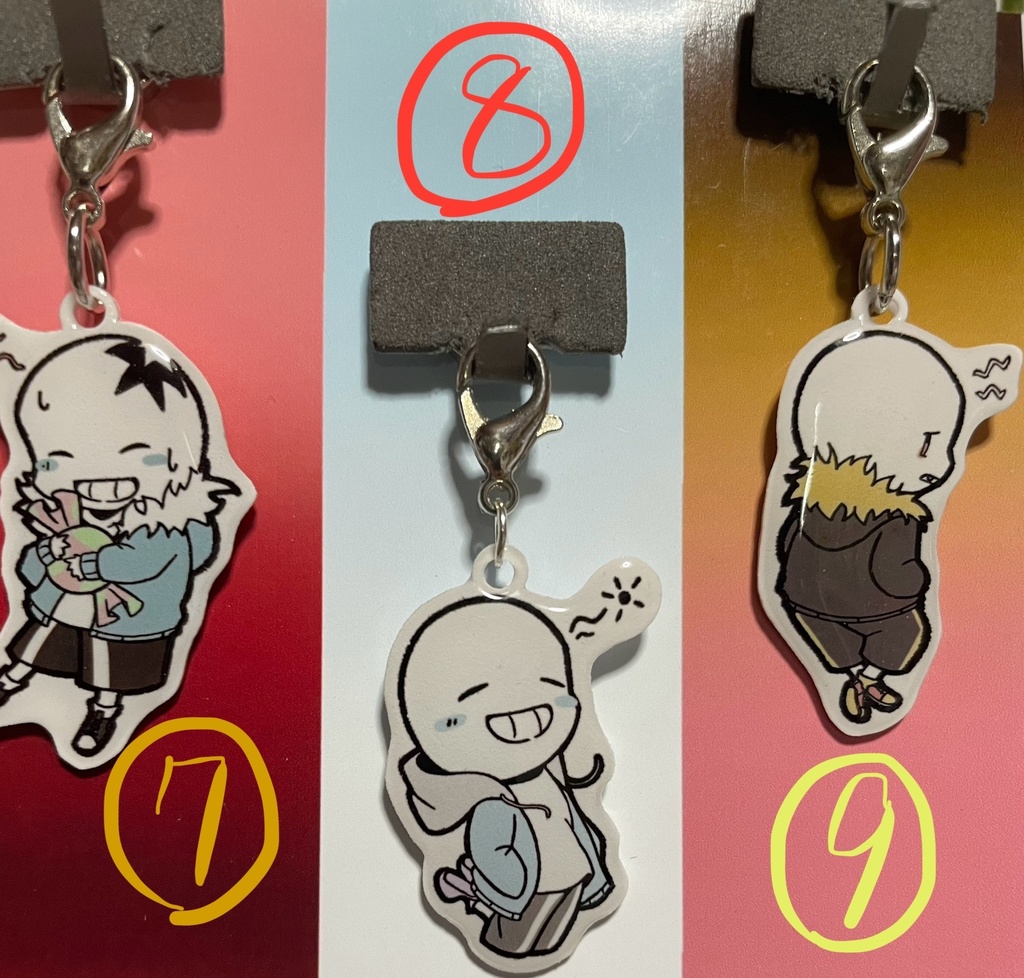 AUチャーム各種