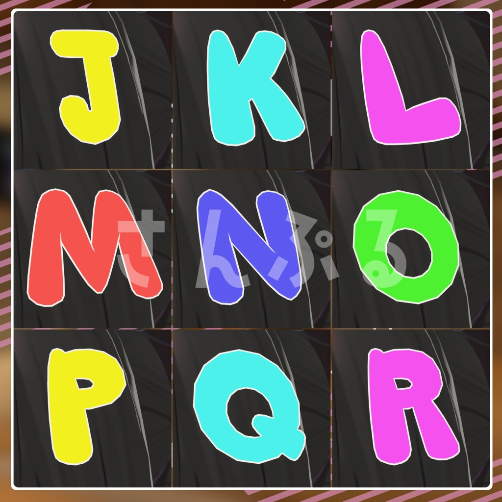 あるふぁべっとへあぴん -Alphabet Hairpin-