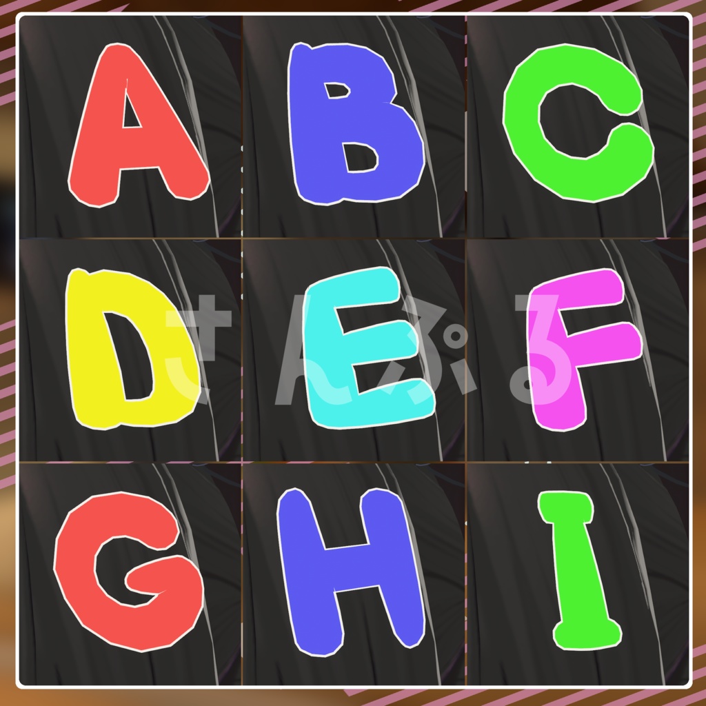 あるふぁべっとへあぴん -Alphabet Hairpin-