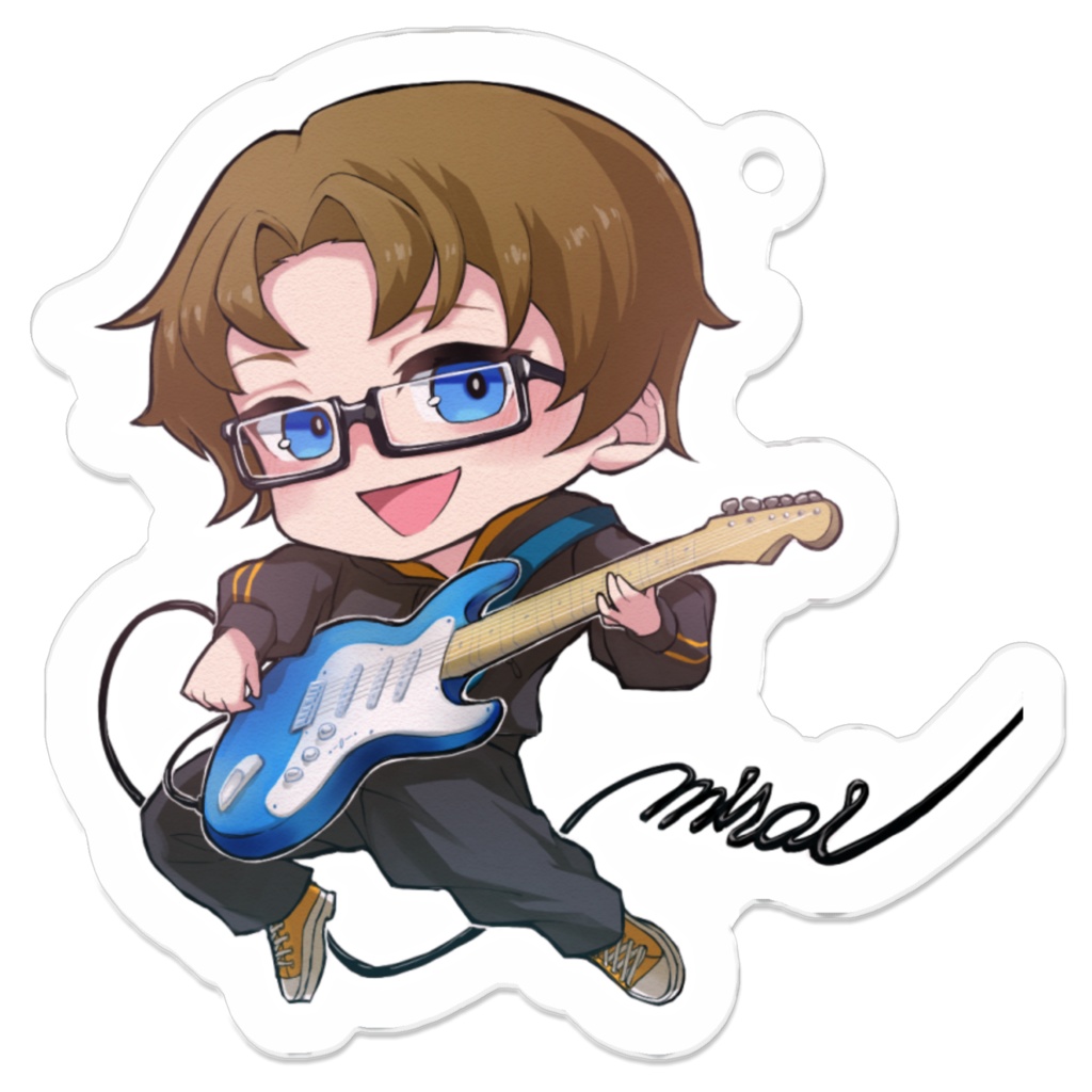 誕生日アクリルキーホルダー(ジャンプ)