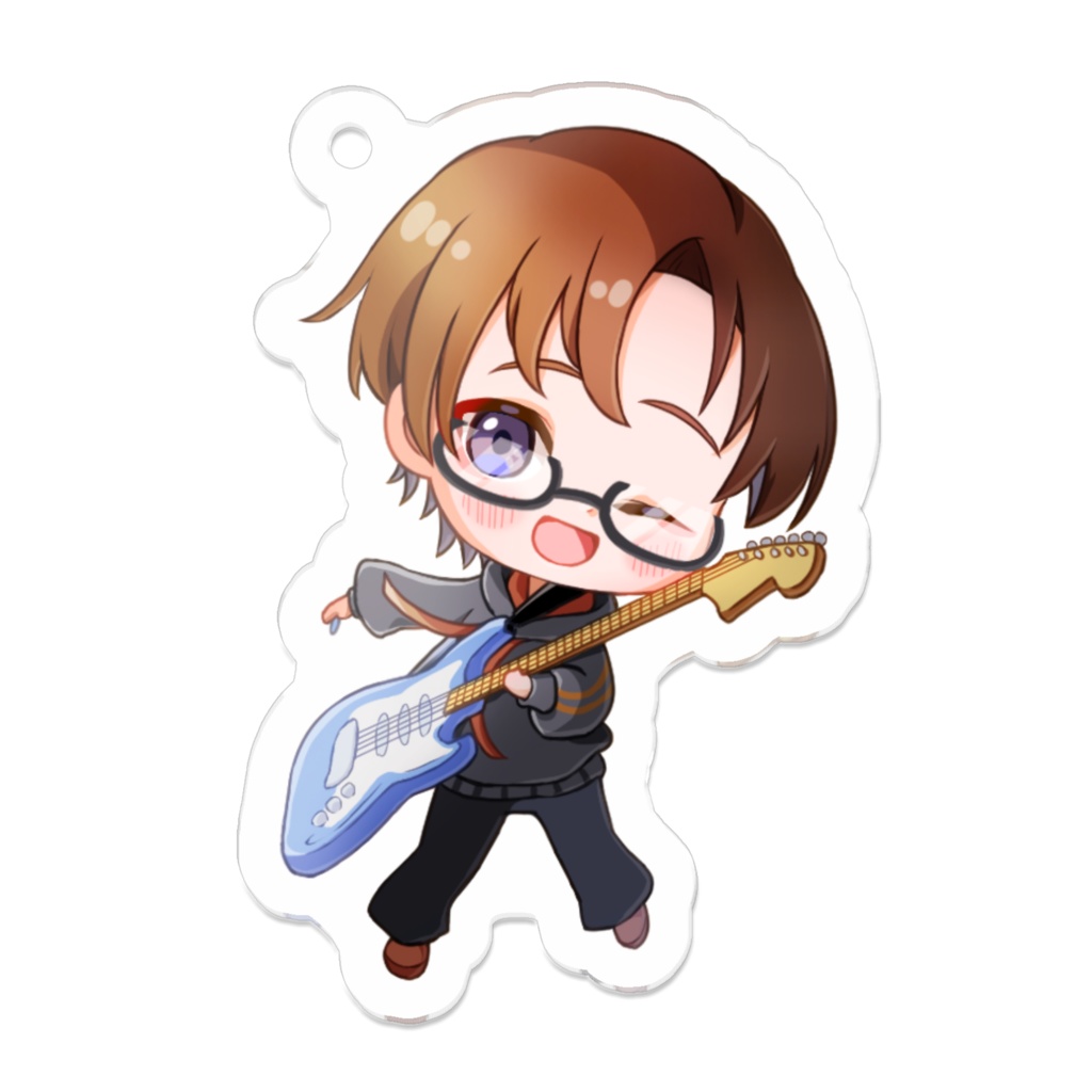 誕生日アクリルキーホルダー(ウィンク)